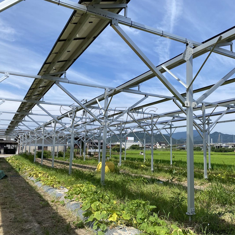 Agriculture Farming News - 일본의 새로운 농업용 알루미늄 태양광 마운트