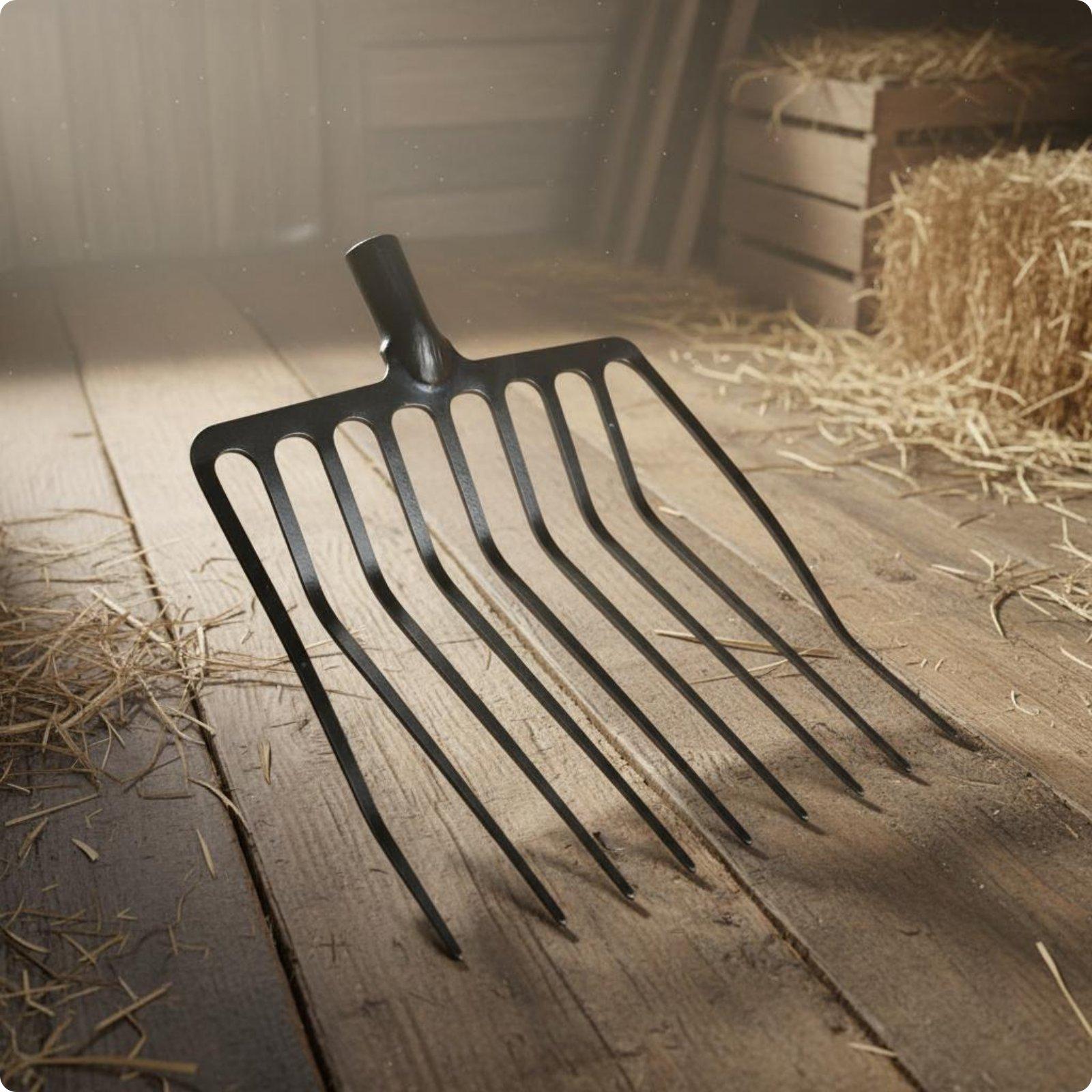 망간강철 농업용 포크, 고강도 정원용 도구, 다중 갈래 - Agriculture Gardening Farming 리뷰 및 가격